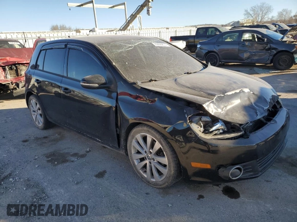 2012 Volkswagen Golf TDI with VIN WVWDM7AJ0CW339994, listed as a Copart auction lot 83026814 with 171,386 mi miles and Salvage title. Bid and sale history available at DreamBid. Image 4.