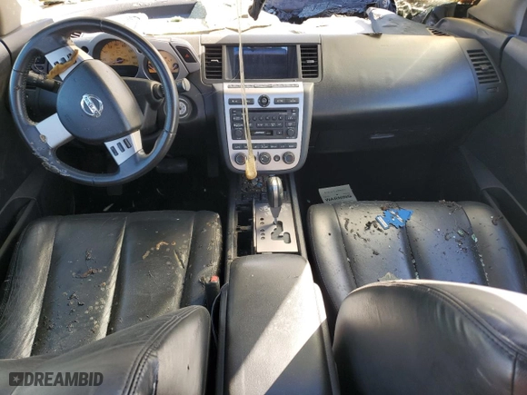 2004 Nissan Murano SL with VIN JN8AZ08W74W337338, listed as a Copart auction lot 77110184 with 0 mi miles and Non Repairable. Bid and sale history available at carsss.com. Image 8.