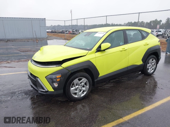 2024 Hyundai Kona SE with VIN KM8HA3AB2RU047730, listed as a IAAI auction lot 41405548 with 8,380 mi miles. Bid and sale history available at carsss.com. Image 17.