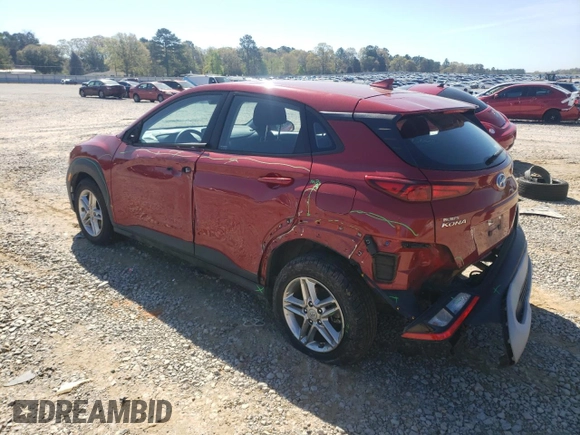 2022 Hyundai Kona Preferred with VIN KM8K22AB1NU766989, listed as a Copart auction lot 50651255 with 77,538 mi miles and Salvage Title. Bid and sale history available at carsss.com. Image 2.