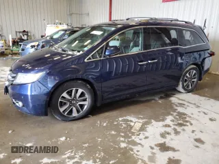2014 Honda Odyssey Touring with VIN 5FNRL5H95EB099244, listed as a Copart auction lot 49714165 with 190,529 mi miles and Non repairable. Bid and sale history available at DreamBid. Image 1.