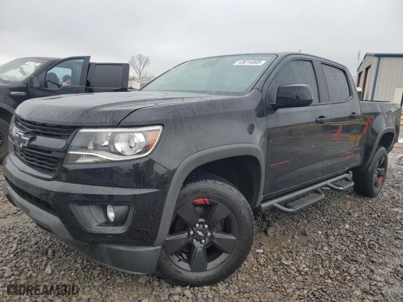 2019 Chevrolet Colorado 2WD LT with VIN 1GCGSCEN7K1196398, listed as a Copart auction lot 43614005 with 31,829 mi miles and Salvage Title. Bid and sale history available at carsss.com. Image 1.