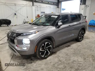 2023 Mitsubishi Outlander SE z VIN JA4J4UA84PZ016853, wystawiony jako Copart lot #59950495 z przebiegiem 54 992 mil mil oraz Czysty tytuł • Clean title. Historia ofert i sprzedaży dostępna na DreamBid. Obrazek 1.