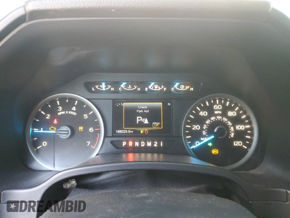 2017 Ford F-150 XL with VIN 1FTEW1CF1HFC81387, listed as a Copart auction lot 48669845 with 198,025 mi miles and Salvage title. Bid and sale history available at DreamBid. Image 9.
