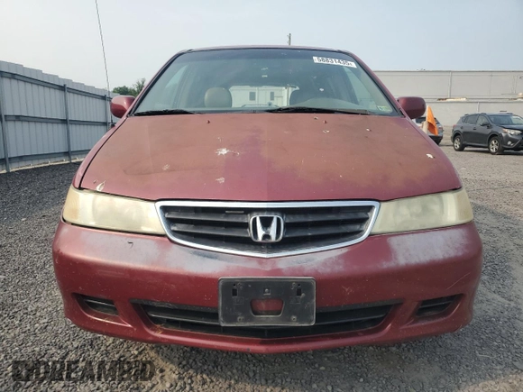 2004 Honda Odyssey EX-L with VIN 5FNRL18024B008617, listed as a Copart auction lot 58831435 with Not provided miles and Salvage title. Bid and sale history available at DreamBid. Image 5.