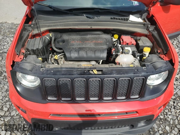 2021 Jeep Renegade 80th Anniversary with VIN ZACNJDBB8MPM68757, listed as a Copart auction lot 64491365 with 58,111 mi miles and Salvage title. Bid and sale history available at DreamBid. Image 12.