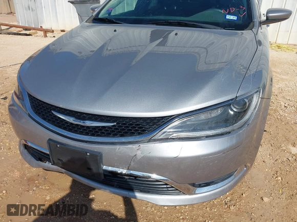 2015 Chrysler 200 Limited with VIN 1C3CCCABXFN621784, listed as a IAAI auction lot 41914473 with 117,313 mi miles. Bid and sale history available at carsss.com. Image 18.