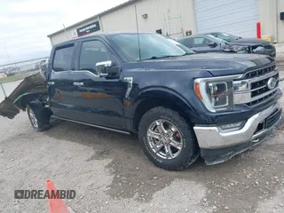2021 Ford F-150 XL with VIN 1FTFW1E51MFD03486, listed as a IAAI auction lot 40733759 with 66,537 mi miles. Bid and sale history available at carsss.com. Image 1.
