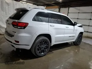 2021 Jeep Grand Cherokee 80th Anniversary z VIN 1C4RJFBG3MC701752, wystawiony jako Copart lot #52396005 z przebiegiem 45 842 mil mil oraz Szkoda całkowita • Salvage title. Historia ofert i sprzedaży dostępna na DreamBid. Obrazek 3.