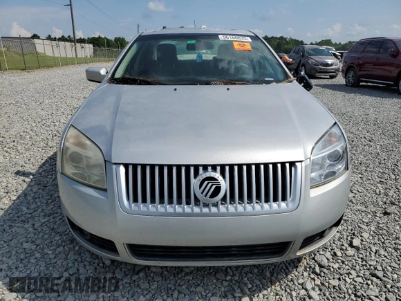 2009 Mercury Milan Premier with VIN 3MEHM081X9R628373, listed as a Copart auction lot 56166035 with 100,892 mi miles and Salvage title. Bid and sale history available at DreamBid. Image 5.