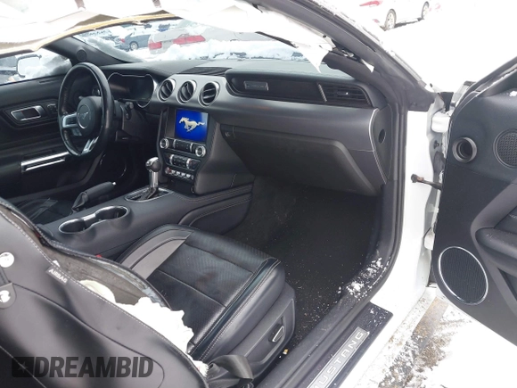 2019 Ford Mustang GT with VIN 1FA6P8CFXK5195668, listed as a IAAI auction lot 41247123 with 83,514 mi miles. Bid and sale history available at carsss.com. Image 5.