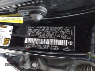 2013 Toyota Prius One with VIN JTDKN3DU3D5688397, listed as a IAAI auction lot 42140613 with 187,679 mi miles. Bid and sale history available at carsss.com. Image 9.