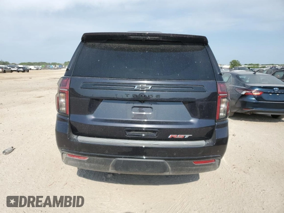 2024 Chevrolet Tahoe RST with VIN 1GNSCRKD2RR114327, listed as a Copart auction lot 50584815 with Not provided miles and Salvage title. Bid and sale history available at DreamBid. Image 6.