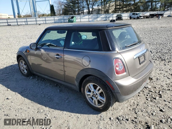 2012 MINI Hardtop with VIN WMWSU3C5XCT542339, listed as a Copart auction lot 53139055 with Not Provided miles and Salvage Title. Bid and sale history available at DreamBid. Image 2.