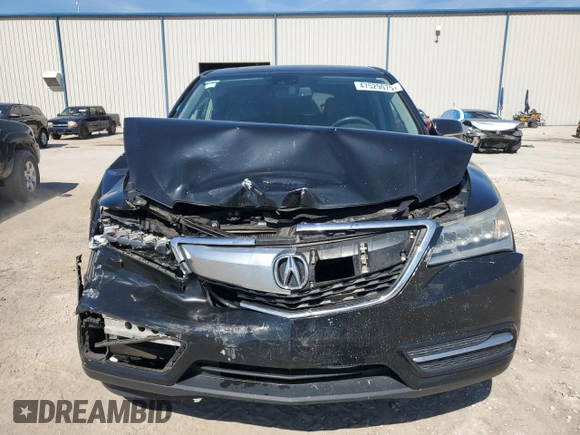 2015 Acura MDX Technology with VIN 5FRYD3H40FB011489, listed as a Copart auction lot 47529075 with 219,915 mi miles and Clean Title. Bid and sale history available at DreamBid. Image 5.