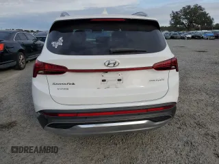 2021 Hyundai Santa Fe Hybrid Limited with VIN KM8S5DA19MU008827, listed as a Copart auction lot 86590034 with 21,888 mi miles and Salvage Title. Bid and sale history available at carsss.com. Image 6.