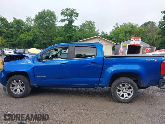 2018 Chevrolet Colorado 4WD LT with VIN 1GCGTCEN0J1202957, listed as a IAAI auction lot 42536278 with 90,619 mi miles and . Bid and sale history available at DreamBid. Image 14.