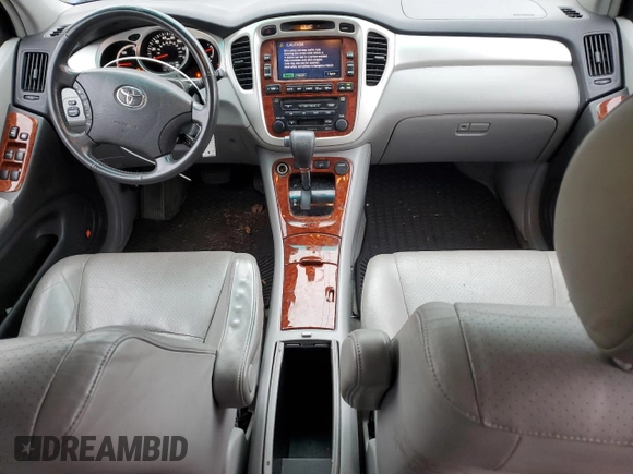 2006 Toyota Highlander Hybrid with VIN JTEEW21A660029918, listed as a Copart auction lot 50371275 with 158,141 mi miles and Salvage Title. Bid and sale history available at carsss.com. Image 8.