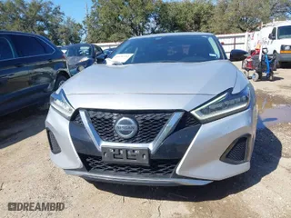 2021 Nissan Maxima SV with VIN 1N4AA6CV0MC501153, listed as a IAAI auction lot 41650382 with 56,686 mi miles. Bid and sale history available at carsss.com. Image 13.