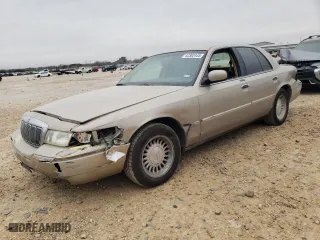 1998 Mercury Grand Marquis LS with VIN 2MEFM75W0WX696484, listed as a Copart auction lot 42302445 with 156,722 mi miles and Salvage Title. Bid and sale history available at carsss.com. Image 1.