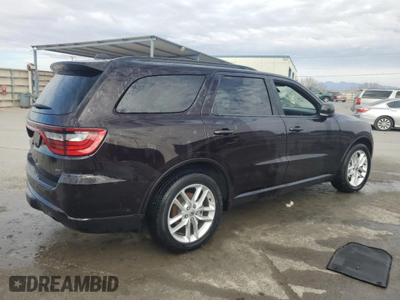 2024 Dodge Durango GT Plus with VIN 1C4RDHDG4RC118078, listed as a Copart auction lot 88797645 with 25,971 mi miles and Salvage title. Bid and sale history available at DreamBid. Image 3.
