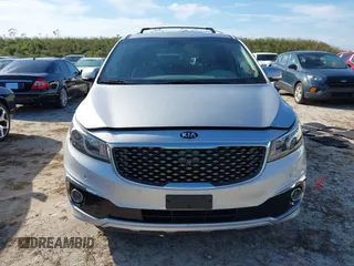 2018 Kia Sedona SX-L with VIN KNDME5C11J6366455, listed as a IAAI auction lot 40508393 with 1 mi miles. Bid and sale history available at carsss.com. Image 11.