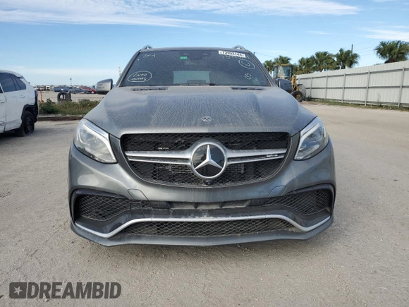 2019 Mercedes-Benz GLE 63 S AMG with VIN 4JGDA7FB9KB200829, listed as a Copart auction lot 73993144 with Not provided miles and Non repairable. Bid and sale history available at DreamBid. Image 5.