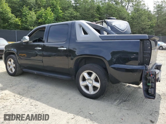 2010 Chevrolet Avalanche LS with VIN 3GNNCEE08AG276417, listed as a Copart auction lot 59474895 with 165,009 mi miles and Salvage title. Bid and sale history available at DreamBid. Image 2.