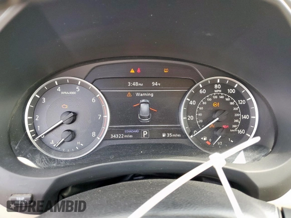 2019 Infiniti QX50 Essential with VIN 3PCAJ5M30KF111736, listed as a Copart auction lot 59360515 with 34,322 mi miles and Clean title. Bid and sale history available at DreamBid. Image 9.