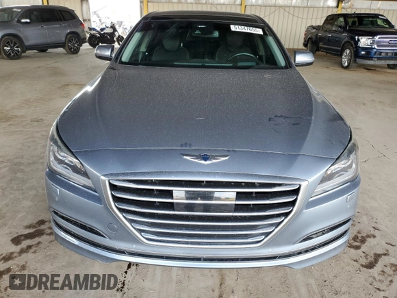 2015 Hyundai Genesis 3.8L with VIN KMHGN4JE0FU094296, listed as a Copart auction lot 51347655 with 89,840 mi miles and Salvage Title. Bid and sale history available at DreamBid. Image 5.