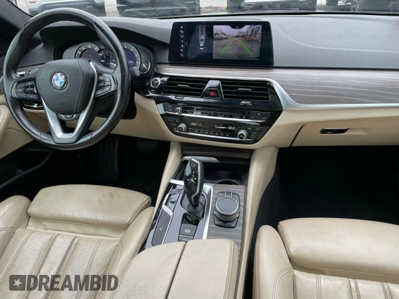 2017 BMW 5 Series 540i xDrive with VIN WBAJE7C36HG890783, listed as a Copart auction lot 55098475 with 128,332 mi miles and Clean title. Bid and sale history available at DreamBid. Image 5.