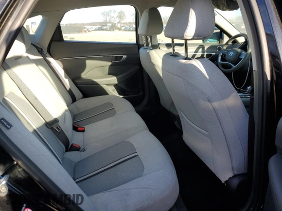 2020 Hyundai Sonata SEL z VIN 5NPEL4JA8LH054018, wystawiony jako Copart lot #46844565 z przebiegiem 44 712 mil mil oraz Szkoda całkowita • Salvage title. Historia ofert i sprzedaży dostępna na DreamBid. Obrazek 10.