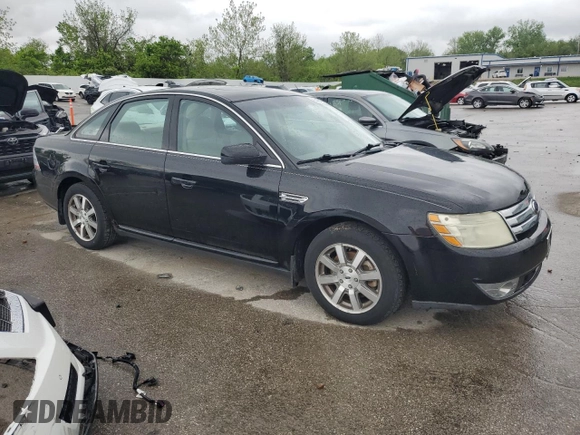 2008 Ford Taurus SEL with VIN 1FAHP24W08G133424, listed as a Copart auction lot 55426475 with 152,028 mi miles and Clean Title. Bid and sale history available at carsss.com. Image 4.