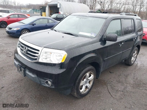 2013 Honda Pilot EX-L with VIN 5FNYF4H51DB011475, listed as a IAAI auction lot 41854171 with 206,772 mi miles. Bid and sale history available at carsss.com. Image 2.