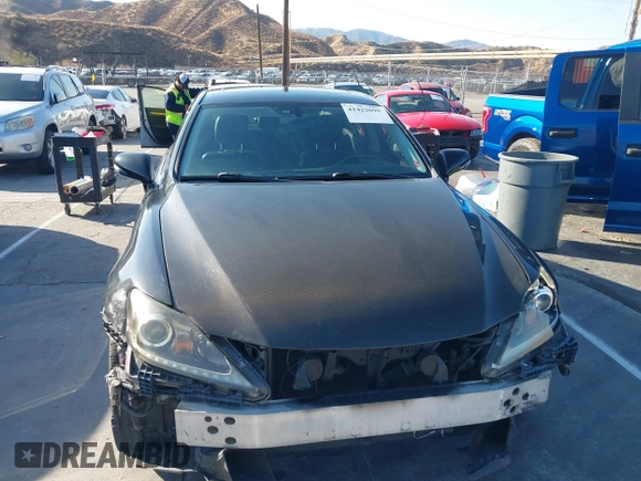 2010 Lexus IS 350 with VIN JTHBE5C21A2017706, listed as a IAAI auction lot 41422098 with 250,695 mi miles and . Bid and sale history available at DreamBid. Image 13.