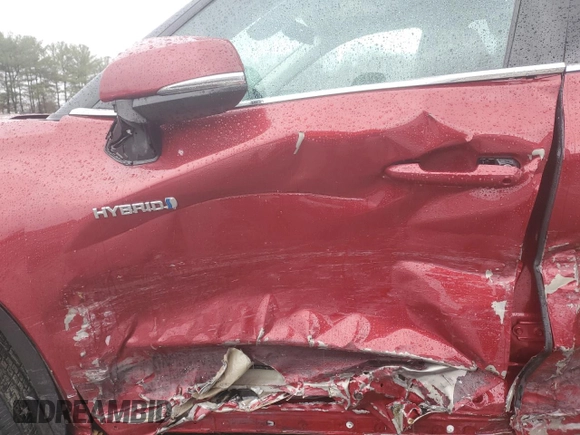 2021 Toyota Highlander Hybrid LE with VIN 5TDBBRCH1MS518064, listed as a Copart auction lot 50311555 with Not provided miles and Salvage title. Bid and sale history available at DreamBid. Image 7.