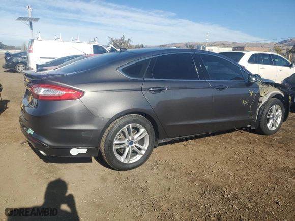 2015 Ford Fusion Energi Titanium with VIN 3FA6P0SUXFR214059, listed as a Copart auction lot 80802444 with 109,999 mi miles and Salvage Title. Bid and sale history available at carsss.com. Image 3.