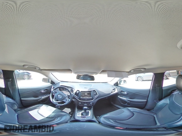 2018 Jeep Cherokee Latitude Plus with VIN 1C4PJLLB4JD540617, listed as a Copart auction lot 56713505 with 125,249 mi miles and Salvage title. Bid and sale history available at DreamBid. Image 16.