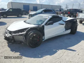 2024 Chevrolet Corvette 2LZ z VIN 1G1YE2D30R5602944, wystawiony jako Copart lot #69404594 z przebiegiem Nie podano mil oraz Szkoda całkowita • Salvage title. Historia ofert i sprzedaży dostępna na DreamBid. Obrazek 1.