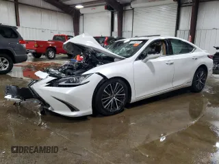 2022 Lexus ES 300h with VIN 58ADA1C1XNU016994, listed as a Copart auction lot 61346865 with 43,257 mi miles and Salvage title. Bid and sale history available at DreamBid. Image 1.