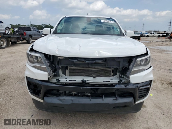 2021 Chevrolet Colorado 2WD LT with VIN 1GCGSCEN3M1135858, listed as a Copart auction lot 54905915 with 86,862 mi miles and Salvage Title. Bid and sale history available at DreamBid. Image 5.