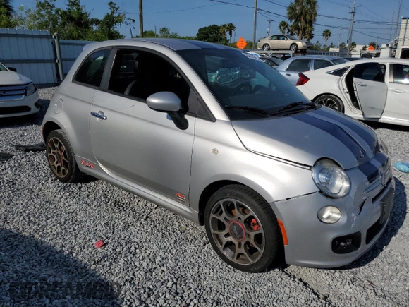 2012 FIAT 500 Sport z VIN 3C3CFFBRXCT357806, wystawiony jako Copart lot #54219585 z przebiegiem Nie podano mil oraz Szkody całkowita. Historia ofert i sprzedaży dostępna na DreamBid. Obrazek 4.