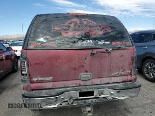 2005 Chevrolet Tahoe LS with VIN 1GNEC13V35R170096, listed as a Copart auction lot 49471625 with Not provided miles and Salvage title. Bid and sale history available at DreamBid. Image 6.