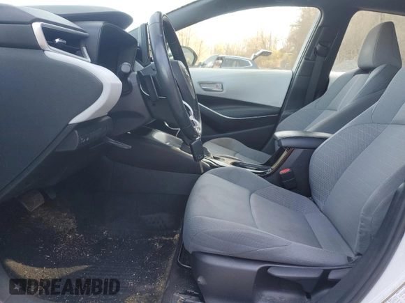 2022 Toyota Corolla SE with VIN JTDS4MCE9N3504631, listed as a Copart auction lot 53531335 with 47,584 mi miles and Salvage Title. Bid and sale history available at DreamBid. Image 7.