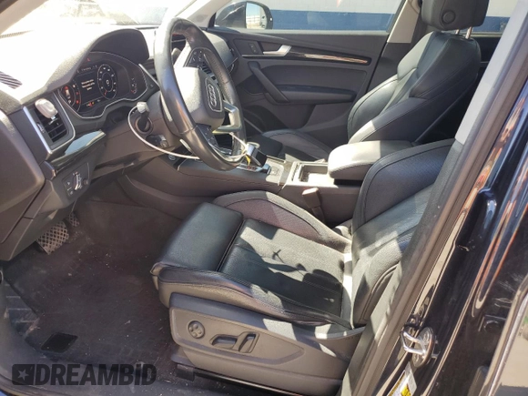 2018 Audi Q5 Premium Plus with VIN WA1BNAFY5J2108319, listed as a Copart auction lot 50531245 with 80,027 mi miles and Salvage Title. Bid and sale history available at carsss.com. Image 7.