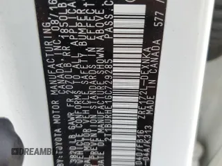 2016 Toyota Corolla L с VIN 2T1BURHE1GC729285, выставлен на аукционе Copart как лот 60096165 с пробегом 60 532 миль миль и Списание • Salvage title. История ставок и продаж доступна на DreamBid. Изображение 12.