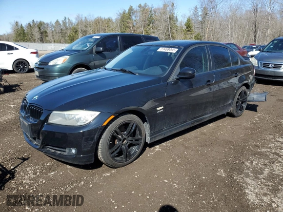 2011 BMW 3 Series 328i xDrive with VIN WBAPK7G58BNN69572, listed as a Copart auction lot 51469095 with 93,364 mi miles and Salvage Title. Bid and sale history available at carsss.com. Image 1.