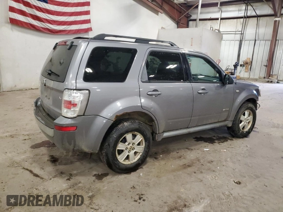 2008 Mercury Mariner with VIN 4M2CU81168KJ29748, listed as a Copart auction lot 77549954 with 122,655 mi miles and Salvage Title. Bid and sale history available at carsss.com. Image 3.