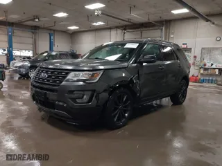 2017 Ford Explorer XLT with VIN 1FM5K8D81HGD27004, listed as a IAAI auction lot 41760831 with 107,187 mi miles. Bid and sale history available at carsss.com. Image 2.