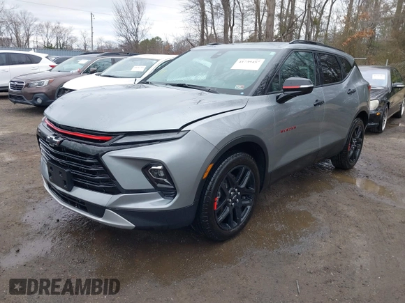 2024 Chevrolet Blazer LT с VIN 3GNKBJR49RS180008, выставлен на аукционе IAAI как лот 41739457 с пробегом 6 508 миль миль и . История ставок и продаж доступна на DreamBid. Изображение 17.